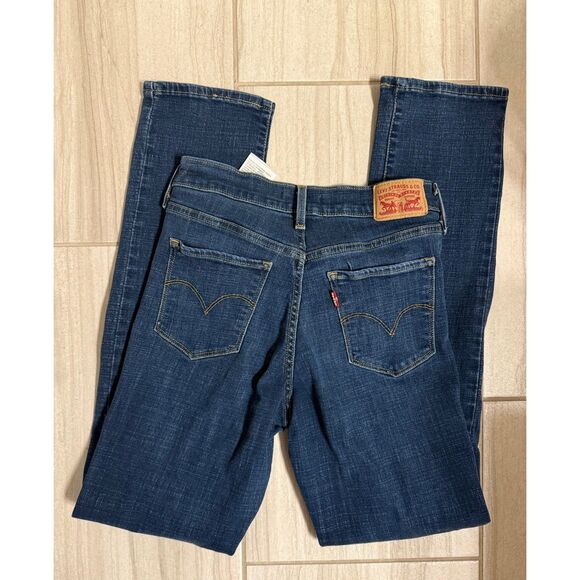 Levi's 315 Shaping Mid Rise Lightweight Bootcut Jeans (size 28x30) EUC - Picture 1 of 8